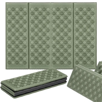 Складная туристическая сидушка Springos XPE 40 x 28 x 1 см PM0005 зеленый (1647674245)
