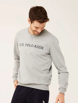 Пижамный свитшот мужской U.S. Polo Assn 18468 XL Серый (8680557330014)