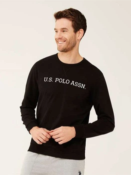 Пижамный свитшот U.S. Polo Assn 18468 M Black (8680557330045)