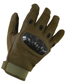 Тактические перчатки KOMBAT UK защитные перчатки ML койот TR_kb-ptg-coy-m-l
