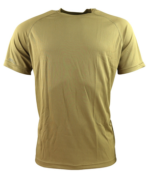 Футболка чоловіча військова тактична ЗСУ KOMBAT UK Operators Mesh T-Shirt XL койот TR_kb-omts-coy-xl