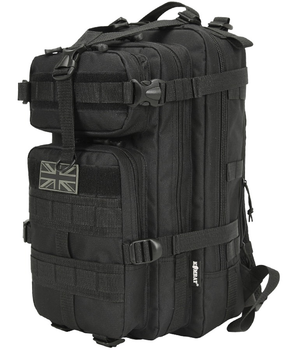 Рюкзак тактический армейский военный KOMBAT UK Stealth Pack черный 25л TR_kb-sp25-blk