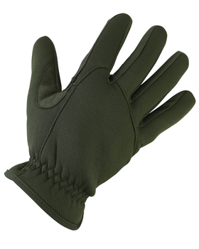 Тактичні військові рукавички KOMBAT UK захисні рукавиці M оливковий TR_kb-dfg-olgr-m