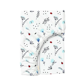 Простирадло на резинці Cosas BLUE WILDFLOWERS 120х200х20 (4822052118078)