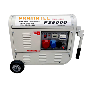 Генератор бензиновый PRAMATEC PS-9000 2,5 квт 3 фазный электрогенератор бензогенератор для дома квартиры портативная электростанция