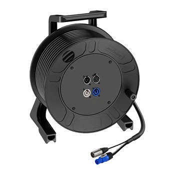 Кабельный барабан с DMX кабелем ROXTONE CDPS010L25, 25 м