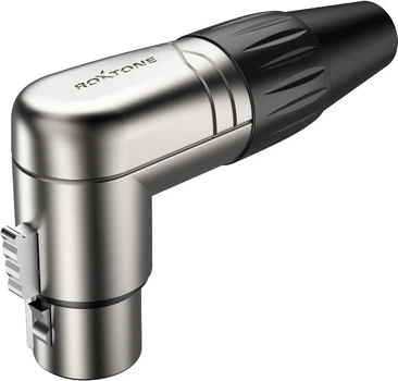 Разъем Roxtone RX3RFP-NT XLR female (мама) угловой