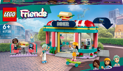 Конструктор LEGO Friends Хартлейк Сити: ресторанчик в центре города 346 деталей (41728)
