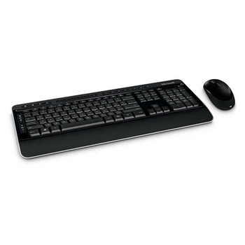 Комплект (Клавиатура Мышь) Microsoft Wireless Blue Track Desktop 3050 Ru Ret (PP3-00018)