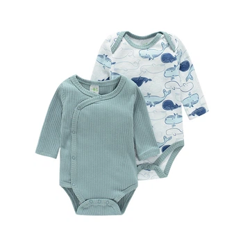 Набор боди детских 2шт с принтами Bodysuit Синій 59см 11508