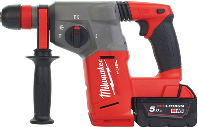 Аккумуляторный перфоратор Milwaukee SDS-Plus M18 CHX-502Х 2.5 Дж + зарядное устройство (4933451381)