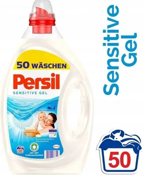 Дитячий гіпоалергенний гель для прання Persil Sensitive Gel 2.5л 50 прань алоя вера