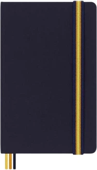 Записная книжка Moleskine K-Way 13 х 21 см 240 страниц в линейку Синяя Нейлон (8056598856101)