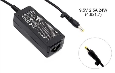 Блок питания для ноутбука Asus 9.5v 2.5a 24w 4.8x1.7mm (B class) 1 день гар. 4430713
