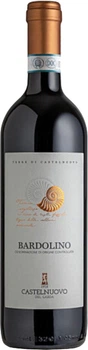 Вино Cantina Castelnuovo del Garda Bardolino DOC 0.75 л червоне сухе 12% (8003373091301)