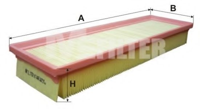 Фільтр повітряний 1.6 16V Berlingo/Partner 01-/C2/C3 03- MFilter (K748)