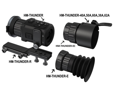 Затискач-адаптер HikMicro Thunder Adapter (HM-THUNDER-62A)