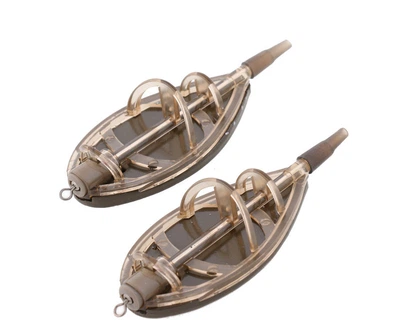 Hабiр годiвниць Flat feeder LARGE 2шт 70гр+80гр 4445340