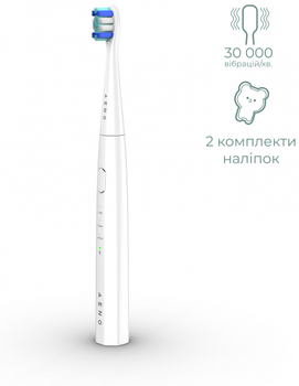 Електрична зубна щітка AENO DB7 White (ADB0007)