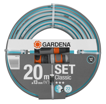 Шланг з комплектом для поливу Gardena Classic 13 мм (1/2"), 20 м Set (18004-20)
