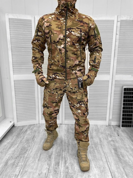 Костюм Тактический на флисе, Multicam, soft shell L