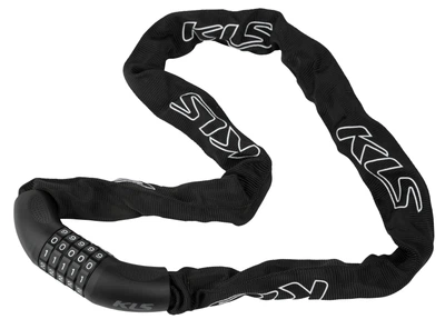 Замок ланцюговий KLS Chainlock 6 чорний 6x1000 мм