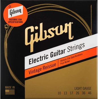 Струни для електрогітар GIBSON SEG-HVR10 VINTAGE REISSUE 10-46 LIGHT (230470)