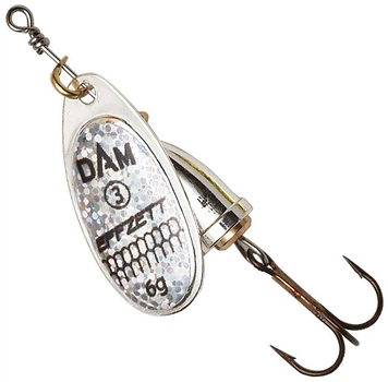 Блесна DAM Effzett Executor Spinner 4 г Reflex Silver (60475)