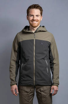 Куртка чоловіча Tatonka Cesi M's Hooded Jacket, Dark Grey/Olive, M (TAT 8610.270-M)