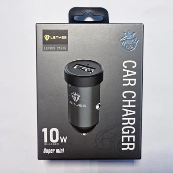 Автомобильное зарядное устройство LENYES CA855 1USB 5V-2A + кабель microUSB