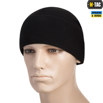 Шапка M-Tac Watch Cap Elite флис 270г/м2 with Slimtex Black XL (00-00009621)