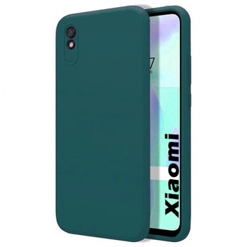 Чехол Logarm Liquid Case Full Camera для Xiaomi Redmi 9A Зеленый