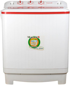 Пральна машина напівавтомат ViLgrand V709-53E Red