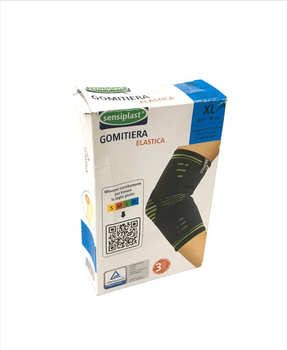 Бандаж для ліктя спортивний sensiplast XL 28,5 х 30 см sensiplast XL 28,5 х 30 см чорний L5-10511