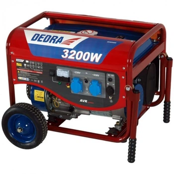 Бензиновий генератор 7 л.с. Dedra DEGB3600K 3200W AVR