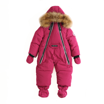 Комбінезон дитячий термо Canada Goose Темно-рожевий 100см 111