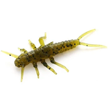 Stonefly 0.75" (12pcs.), #074 - Green Pumpkin Seed 4440045