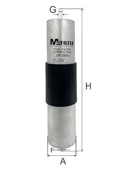 Фильтр топливный BMW E36/38/46 1.6-4.0i 96- MFilter (DF3565)