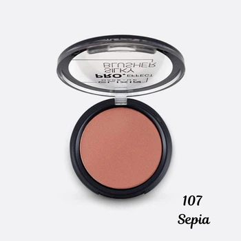 Румяна для лица Elixir PRO Effect Silky Blusher тон 107 Sepia (5206929331071)