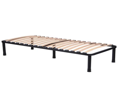 Каркас ліжка 1-2 200х80х23 XXL, з 5 ніжками чорний