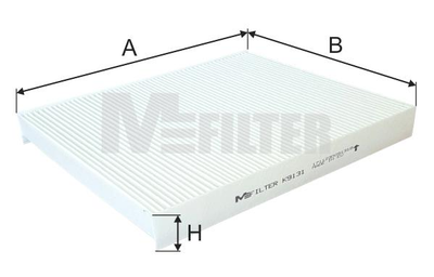 Фільтр салону Santa FE 2.0-2.4 09-12/ix 55 3.0-3.8 11- MFilter (K9131)