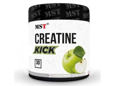Креатин MST Creatine Kick 300 грамм Вкус Зеленое Яблоко