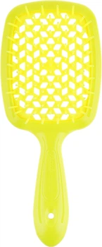 Щетка массажная для волос Janeke Superbrush Желтая (21111WB)