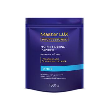 Пудра освітлююча Master LUX Professional Hair Bleaching Powder White 1000 (19240WB)