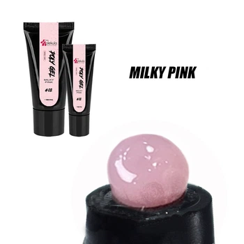 Акрил-гель для ногтей Molekula Nails №02 Milky pink 30 мл