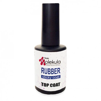 Закрепитель для гель-лака Molekula Top Rubber Sticky 12 мл