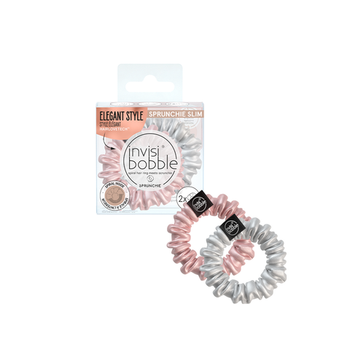 Резинка-браслет Invisibobble Original Sprunchie Slim Bella Chrome