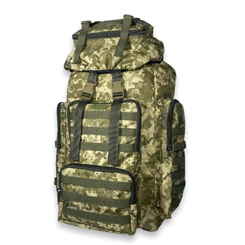 Тактические большой рюкзак для ЗСУ на 100 литров пиксель (KT-7737)