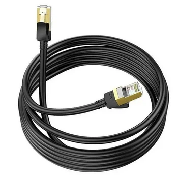 Кабель RJ45 HOCO LAN Level pure copper gigabit ethernet cable US02 5 м черный (TB019206)