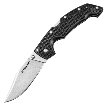 Складной Нож Cold Steel Voyager Large Clip Point AUS10A (29AC)